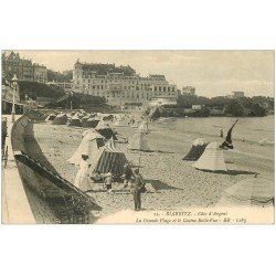 carte postale ancienne 64 BIARRITZ. Casino Belle-Vue 1911