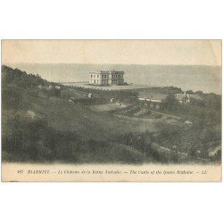 carte postale ancienne 64 BIARRITZ. Château Reine Nathalie