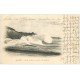 carte postale ancienne 64 BIARRITZ. Effets de Vagues 1903