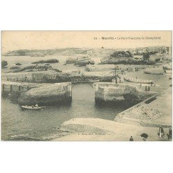 carte postale ancienne 64 BIARRITZ. Le Vieux Port