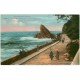 carte postale ancienne 64 BIARRITZ. Pêcheurs Côte des Basque et le Cachaou