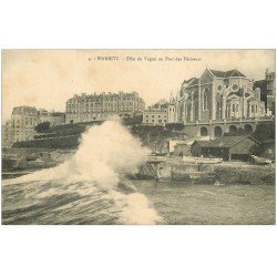 carte postale ancienne 64 BIARRITZ. Port des Pêcheurs