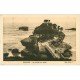 carte postale ancienne 64 BIARRITZ. Rocher de Basta 1928