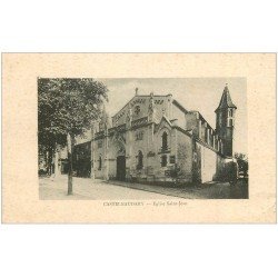 carte postale ancienne 11 CASTELNAUDARY. Eglise Saint-Jean