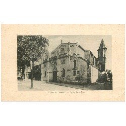 carte postale ancienne 11 CASTELNAUDARY. Eglise Saint-Jean