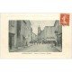 carte postale ancienne 11 CASTELNAUDARY. Horloge Route de Toulouse 1912. Chapellerie et Garage