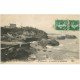 carte postale ancienne 64 BIARRITZ. Terrasse du Sémaphore 1915
