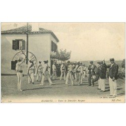 carte postale ancienne 64 BIARRITZ. Types de Danseurs Basques 1910 avec Musiciens