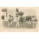 carte postale ancienne 64 BIARRITZ. Types de Danseurs Basques avec Musiciens vers 1900