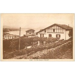 carte postale ancienne 64 BIDART. La Côte Basque 1933