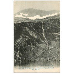 carte postale ancienne 64 EAUX-BONNES. Lac Isabe et Pic de Sesques