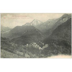 carte postale ancienne 64 EAUX-BONNES. Vue prise d'Aas 1919