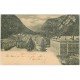carte postale ancienne 64 EAUX-CHAUDES. Carte pionnière 1901