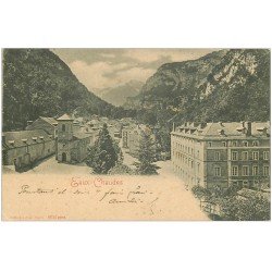 carte postale ancienne 64 EAUX-CHAUDES. Carte pionnière 1901