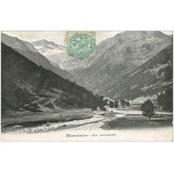 carte postale ancienne 64 HENDAYE. 1907 ses environs