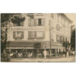 carte postale ancienne 64 HENDAYE. Royal's Restaurant Hôtel Pâtisserie