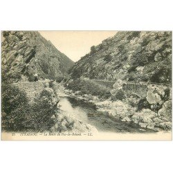 carte postale ancienne 64 ITXASSOU. Route du Pas de Roland