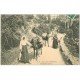 64 LES PYRENEES. Marchandes de Bois avec les Mules 1908