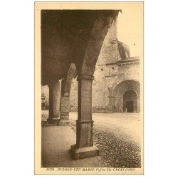 carte postale ancienne 64 OLORON SAINTE-MARIE. Eglise Sainte-Croix