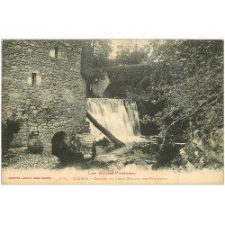 carte postale ancienne 64 OLORON. Cascade du Vieux Moulin des Fontaines