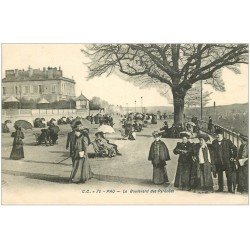 64 PAU. Boulevard des Pyrénées 1921
