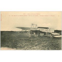 64 PAU. Départ Aéroplane White-Eagle. Appareil Blériot record de vitesse