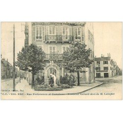 carte postale ancienne 64 PAU. Fontaine Gabard Rue Porteneuve et Castelnau. Dexpers