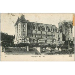 carte postale ancienne 64 PAU. Le Château n° 191 en 1922