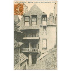 carte postale ancienne 64 PAU. Maison Bernadette 1929