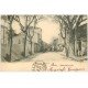 carte postale ancienne 11 CUXAC. Entrée du Village 1904 (défaut)...