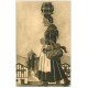 carte postale ancienne 64 PAYS BASQUE. Jour de Marché d'après Jacques le Tanneur 1934