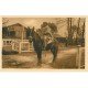 carte postale ancienne 64 PAYS BASQUE. Paysan propriétaire à Cheval Marchand de Bestiaux