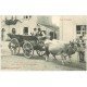 64 PAYS BASQUE. Paysans et attelage de Boeufs Pyrénéens vers 1900