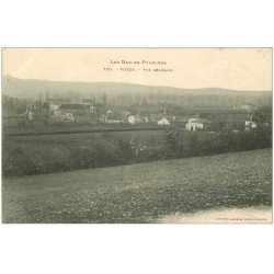 carte postale ancienne 64 PUYOO. Vue du Village