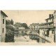carte postale ancienne 64 SAINT-JEAN-PIED-DE-PORT. Pont Neuf 1927