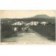 carte postale ancienne 64 SAINT-PEE-SUR-NIVELLE. Attelage de Boeufs à l'entrée du Village