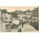 carte postale ancienne 64 SALIES-DE-BEARN. Le Marché Place du Bayaa