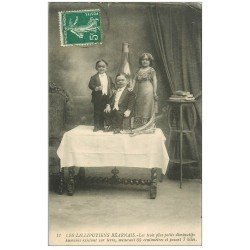 carte postale ancienne 64 SALIES-DE-BEARN. Les Lilliputiens Béarnais 1912