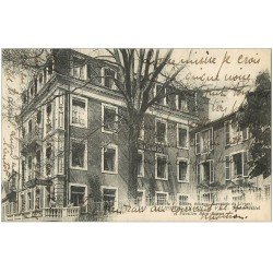 carte postale ancienne 64 SALIES-DE-BEARN. Nouvel Hôtel et Pavillon Beau-Séjour 1921