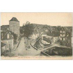 carte postale ancienne 64 SALIES-DE-BEARN. Place Saint-Vincent