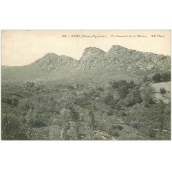 carte postale ancienne 64 SARE. Sommet de la Rhune