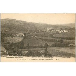 carte postale ancienne 64 SARE. Village et alentours