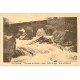 carte postale ancienne 64 VALLEE D'ASPE. Pont d'Etsaut 1928