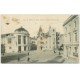 carte postale ancienne 47 AGEN. Musée et Théâtre Ducourneau Plac Hôtel de Ville 1915