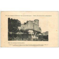 carte postale ancienne 47 BEGADAN 1947. Château des anciens Ducs