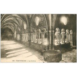 carte postale ancienne 11 FONFROIDE. Le Cloître