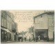 carte postale ancienne 47 GONTAUD. Grande-Rue 1911