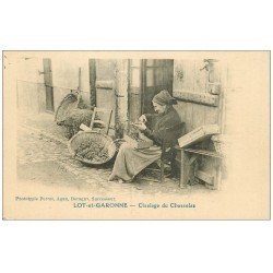 47 LOT-ET-GARONNE. Ciselage du Chasselas. Vieux métiers
