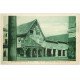 carte postale ancienne 47 MIRAMONT-DE-GUYENNE. Place Hôtel de Ville 1943. Affiche BYRRH et PERNOD et FULGOR