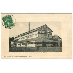 carte postale ancienne 47 MONSEMPRON-LIBOS 1913. Nouvelle Usine produits réfractaires de Fumel